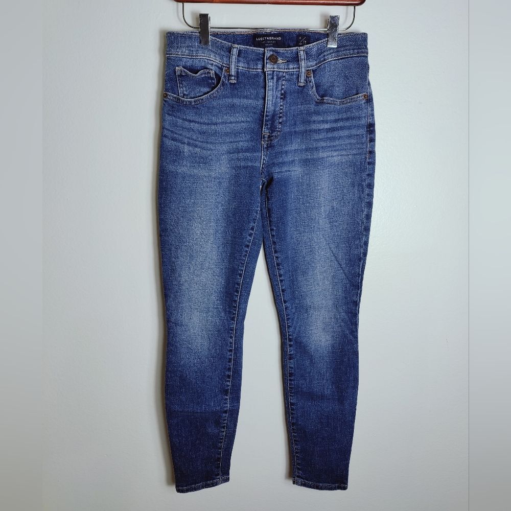 Lucky Brand Ava Super Skinny Mid Rise Jeans, Sz 6/28 R